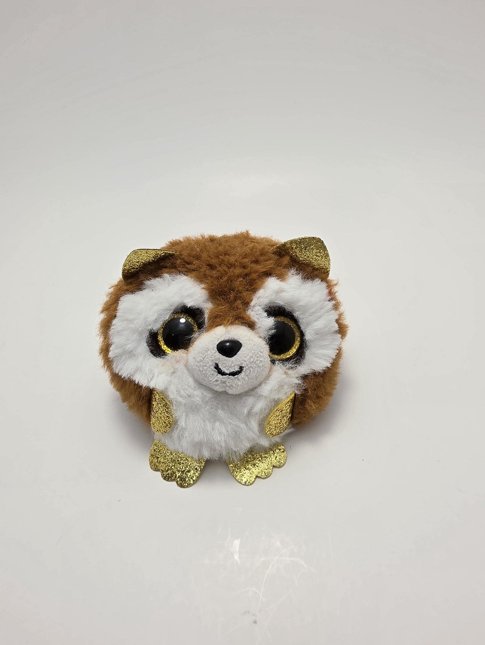 Ty Puffies Teeny Tys “Pickpocket” the Racoon - Small - No Hang Tag! (3 inch)